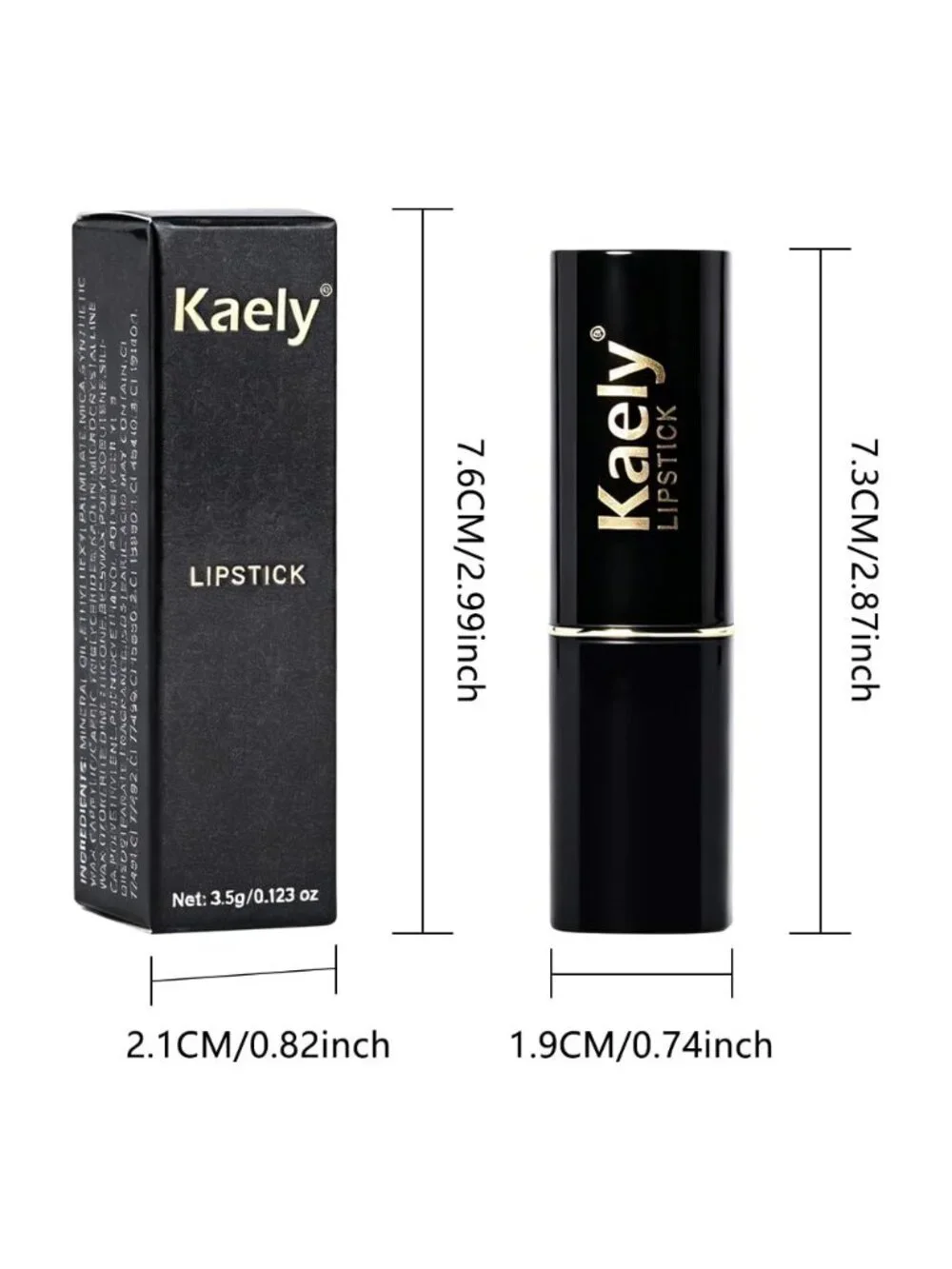 Womens 1 Pcs-606#-Peachy Red Long Lasting Waterproof Velvet Matte Stick Lipstick